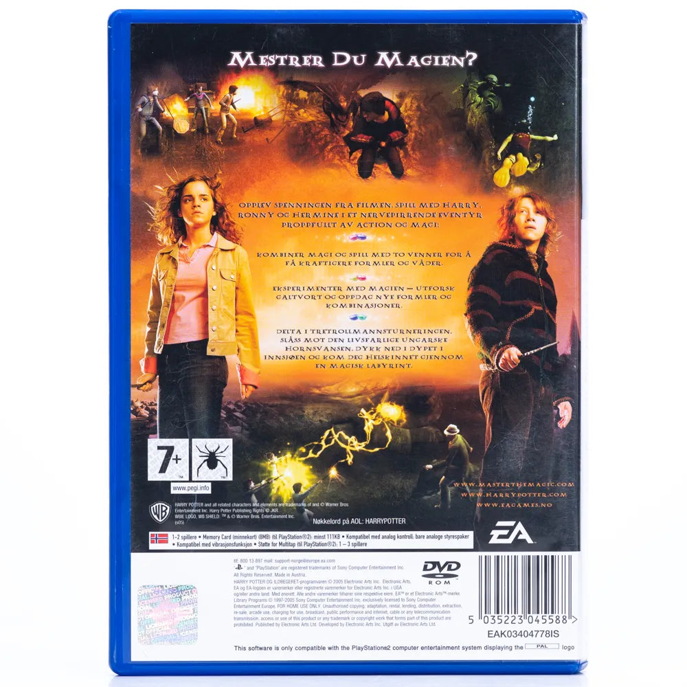 Harry Potter and the Goblet of Fire - PS2 Spill - Retrospillkongen