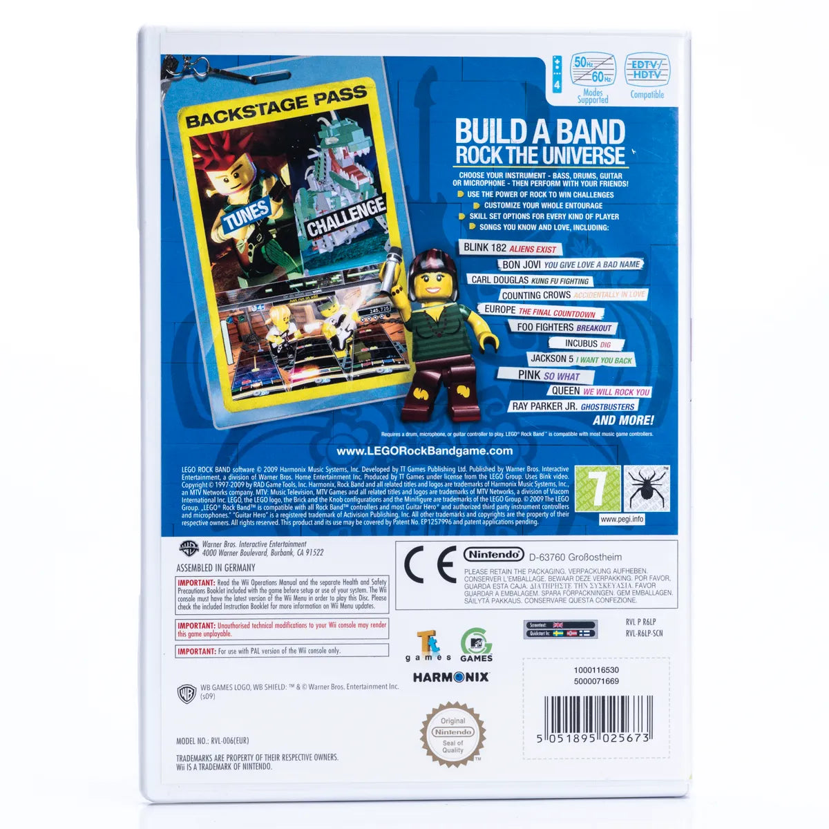 LEGO Rock Band - Wii Spill - Retrospillkongen