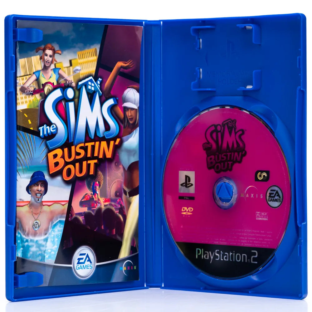 The Sims Bustin Out - PS2 spill - Retrospillkongen