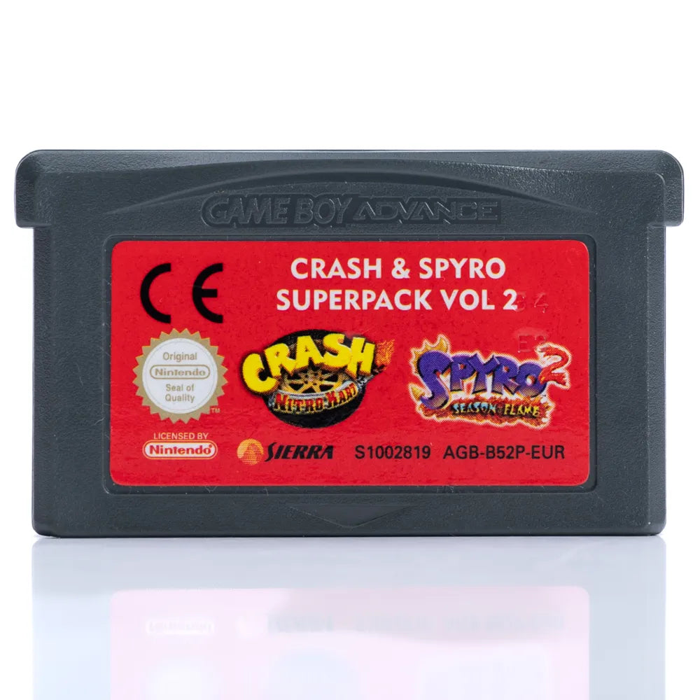 Crash & Spyro Superpack Vol. 2 - GBA spill