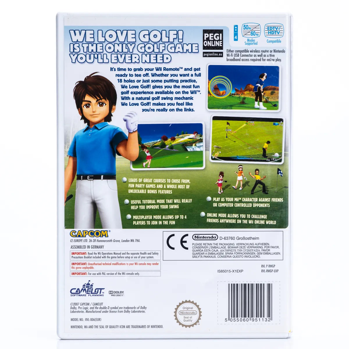 We Love Golf! - Wii spill - Retrospillkongen