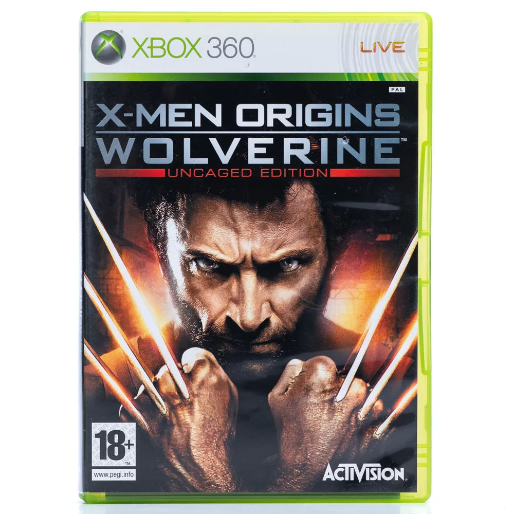 X-Men Origins: Wolverine Uncaged Edition - Xbox 360 spill
