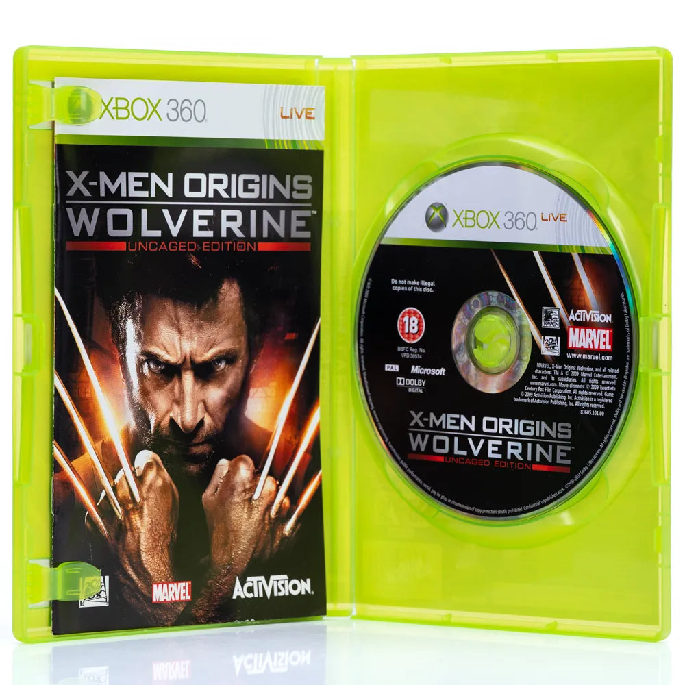 X-Men Origins: Wolverine Uncaged Edition - Xbox 360 spill