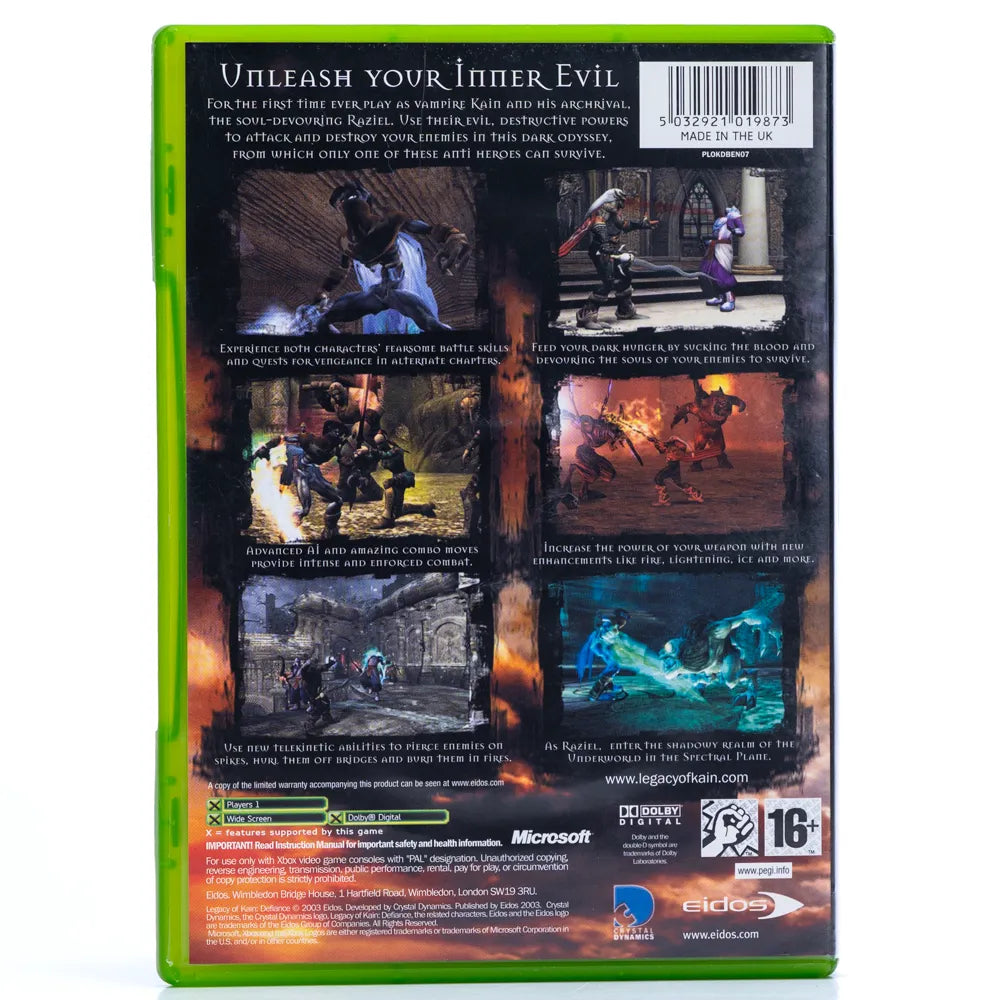 Legacy of Kain: Defiance - Xbox spill - Retrospillkongen