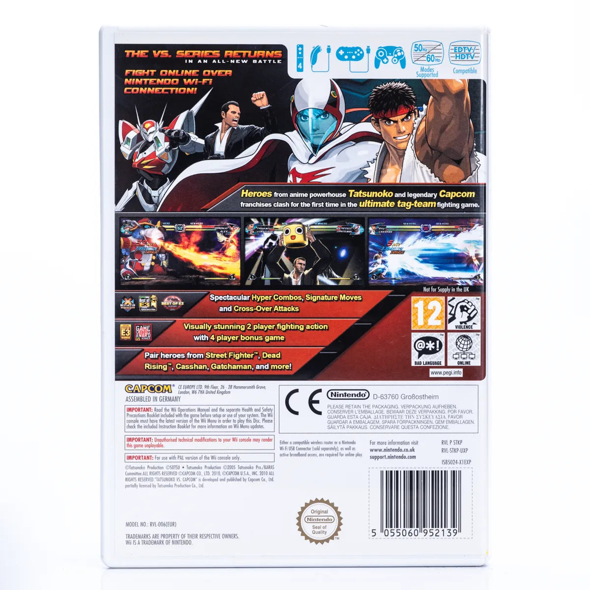 Tatsunoko vs. Capcom: Ultimate All-Stars - Wii Spill - Retrospillkongen