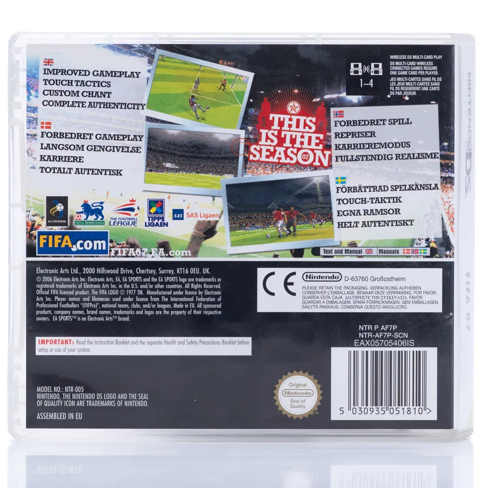 FIFA 07 - Nintendo DS spill - Retrospillkongen