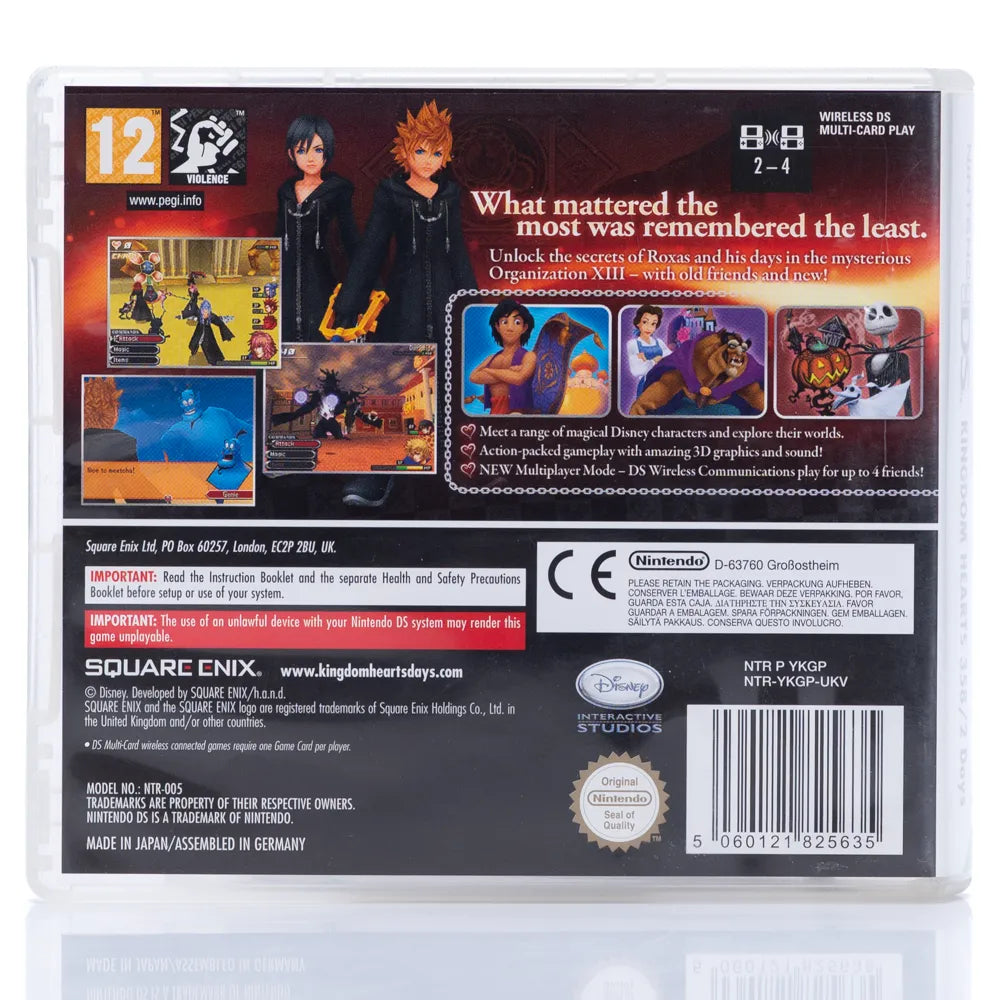 Kingdom Hearts: 358/2 Days - Nintendo DS - Retrospillkongen