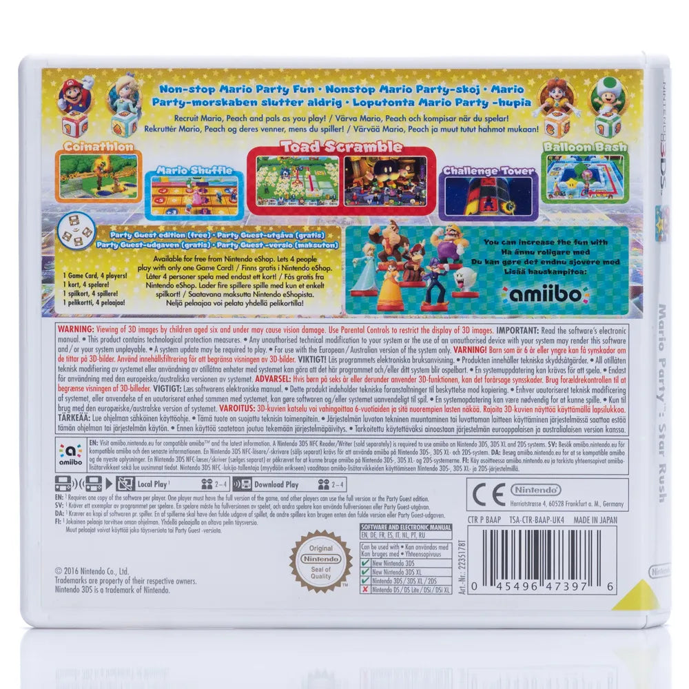 Mario Party: Star Rush - Nintendo 3DS spill