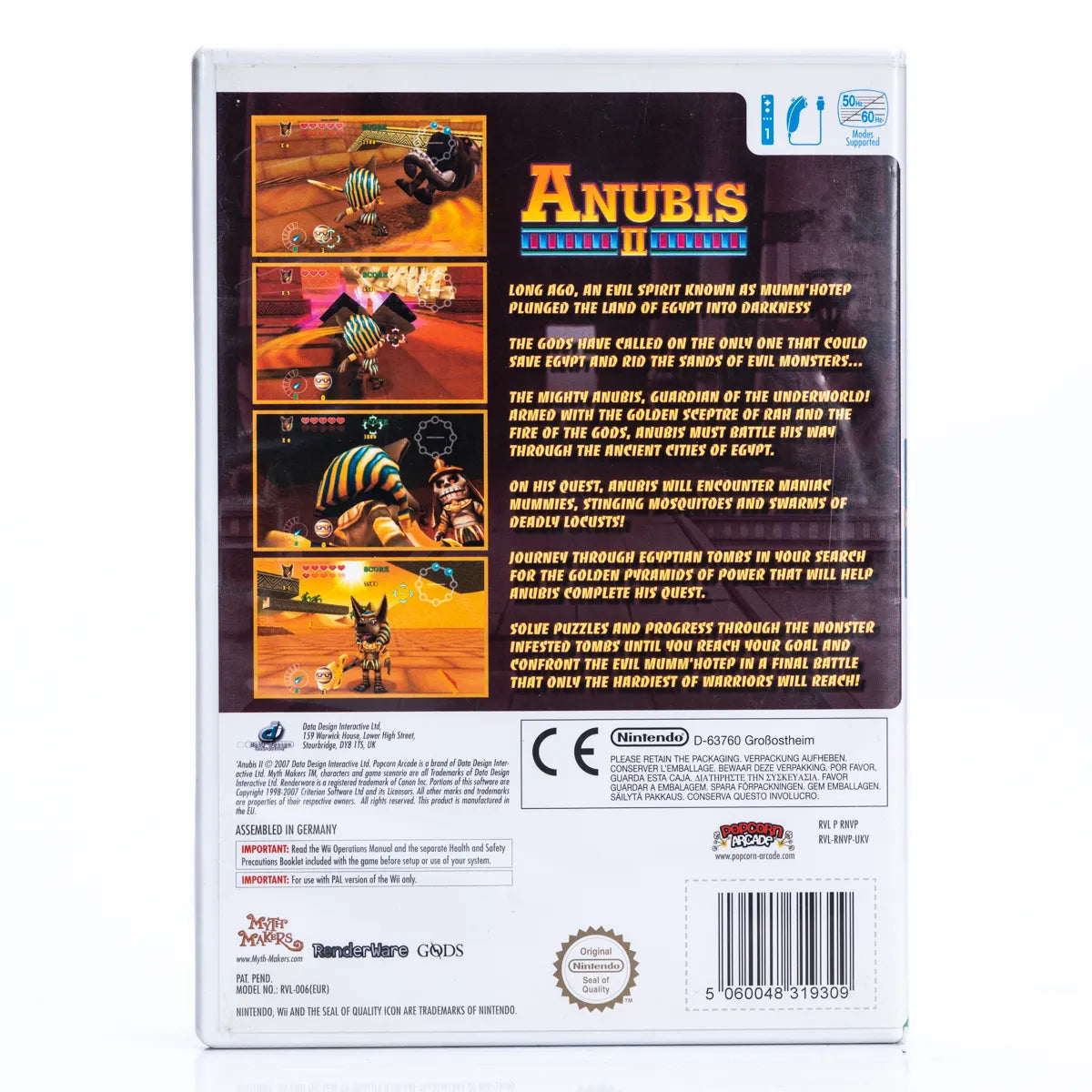 Anubis II - Wii Spill - Retrospillkongen