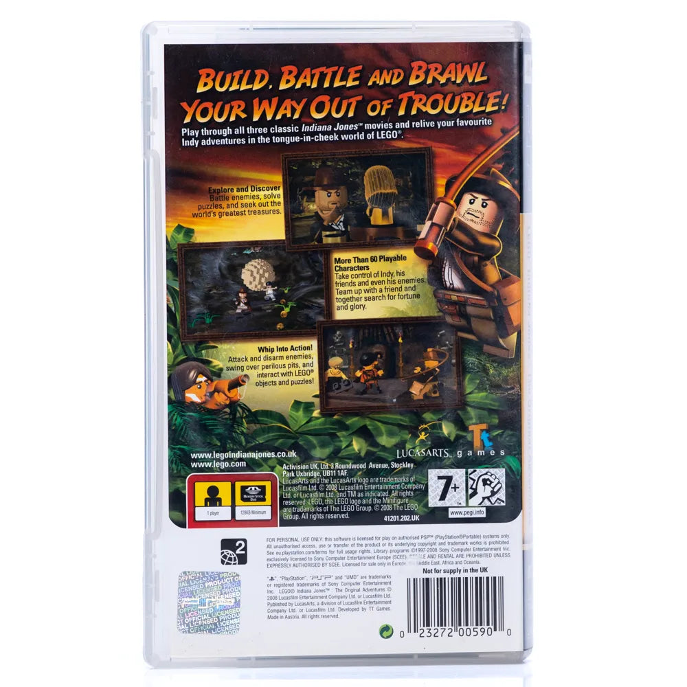 LEGO Indiana Jones: The Original Adventures - PSP spill