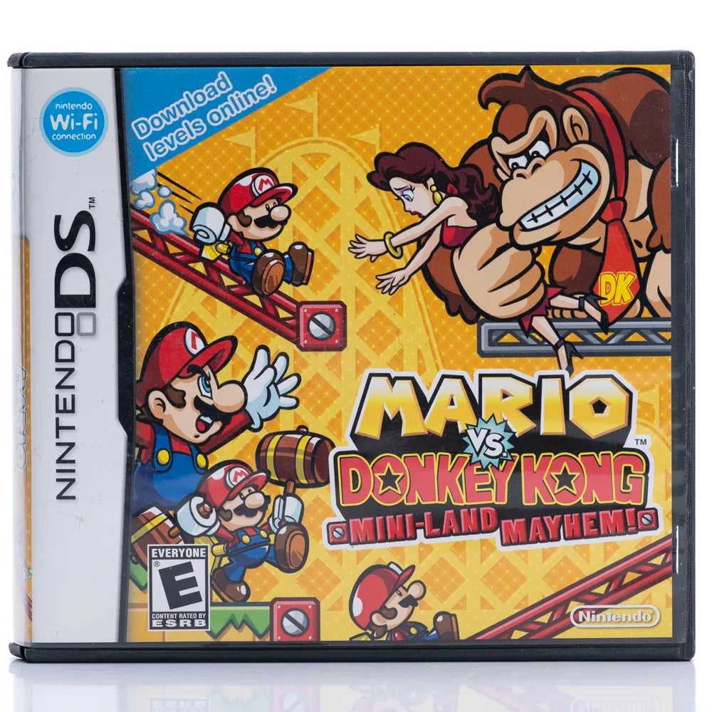 Mario vs. Donkey Kong: Mini-Land Mayhem! - Nintendo DS spill (NTSC, regionfri)