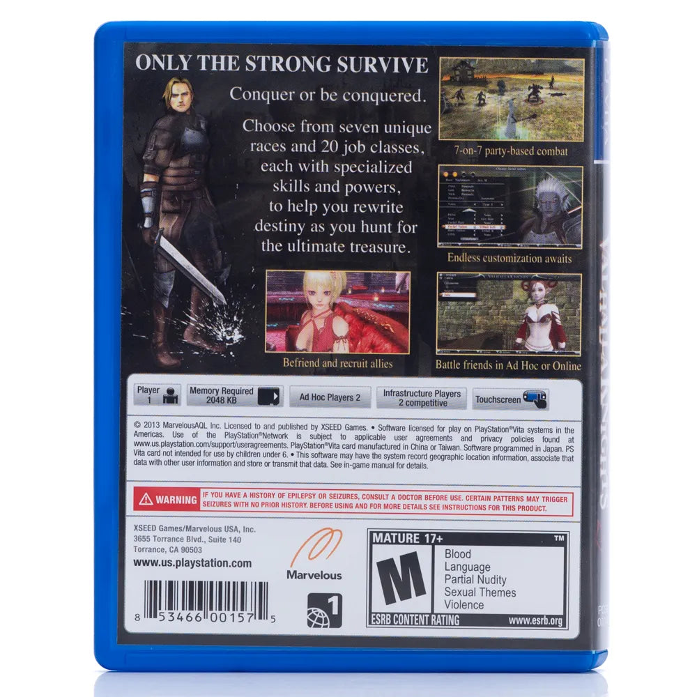 Valhalla Knights 3 - PS Vita spill (NTSC, regionfri) - Retrospillkongen