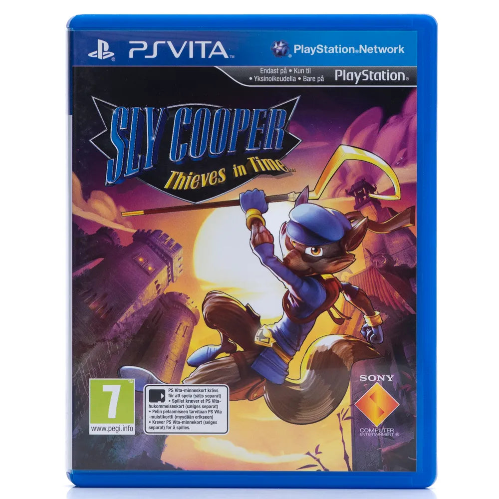 Sly Cooper: Thieves in Time - PS Vita spill - Retrospillkongen
