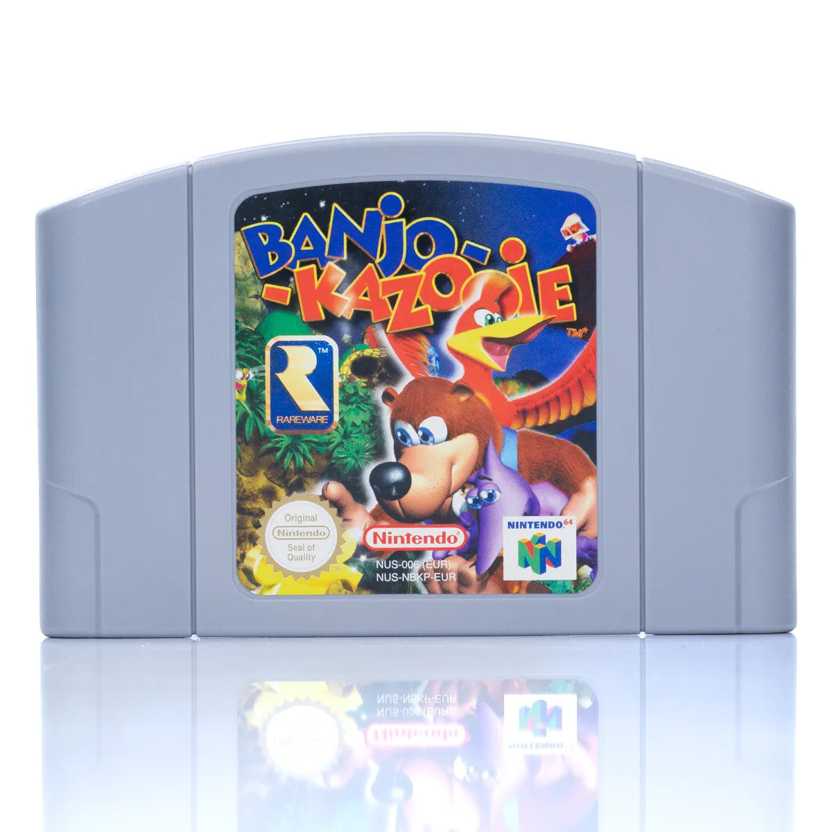 Banjo-Kazooie - N64 spill (I Eske) - Retrospillkongen