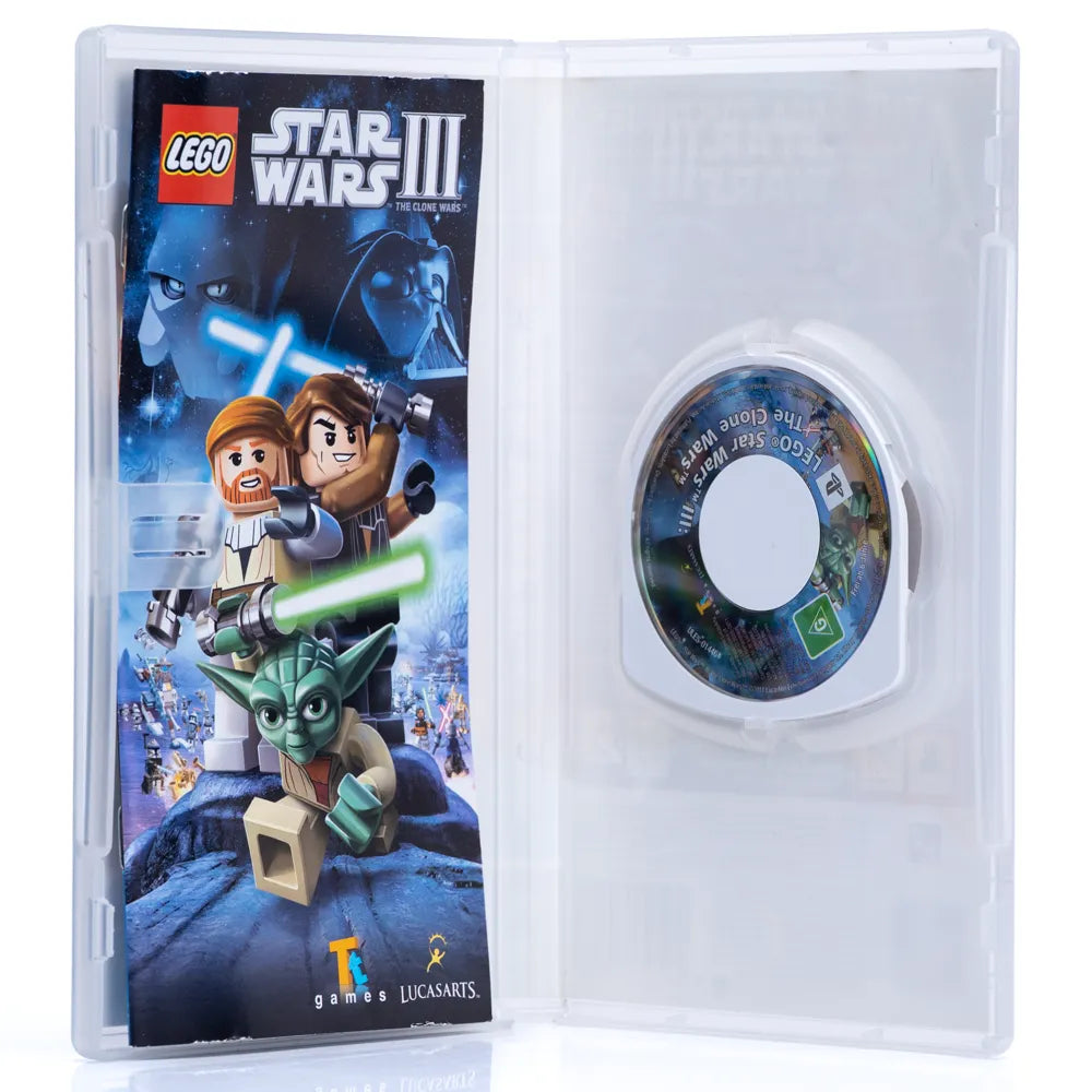 LEGO Star Wars III: The Clone Wars - PSP spill - Retrospillkongen
