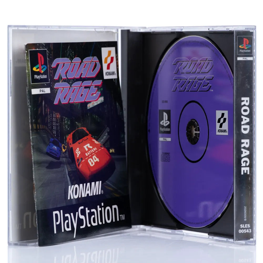 Road Rage - PS1 spill - Retrospillkongen