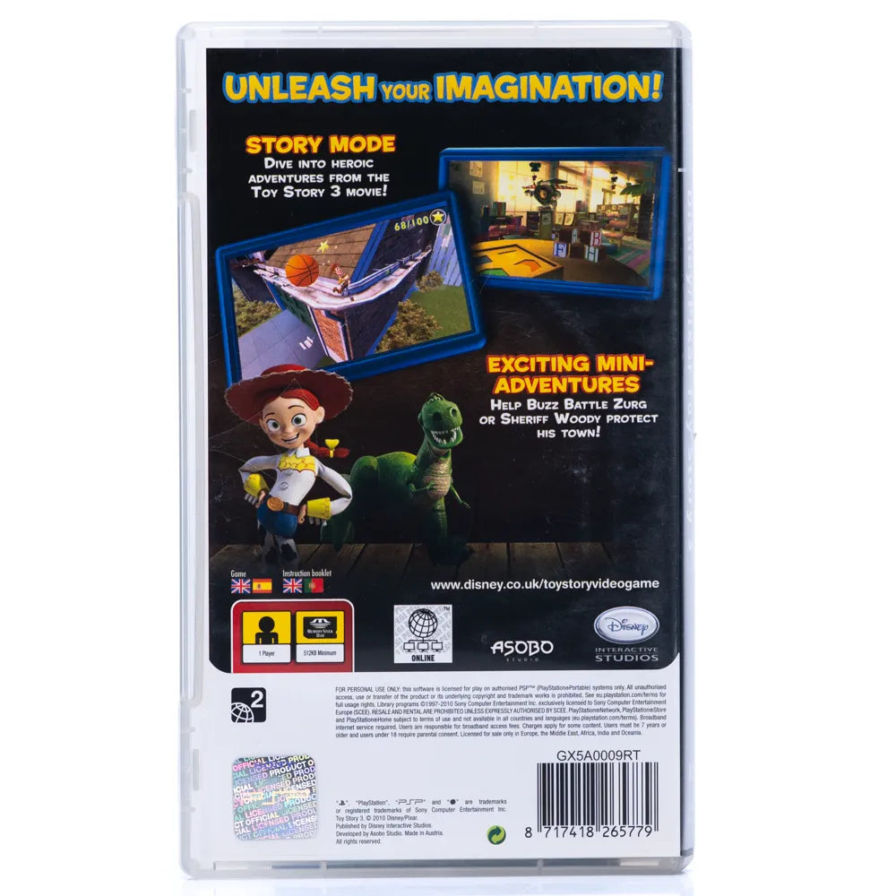 Toy Story 3 - PSP spill - Retrospillkongen