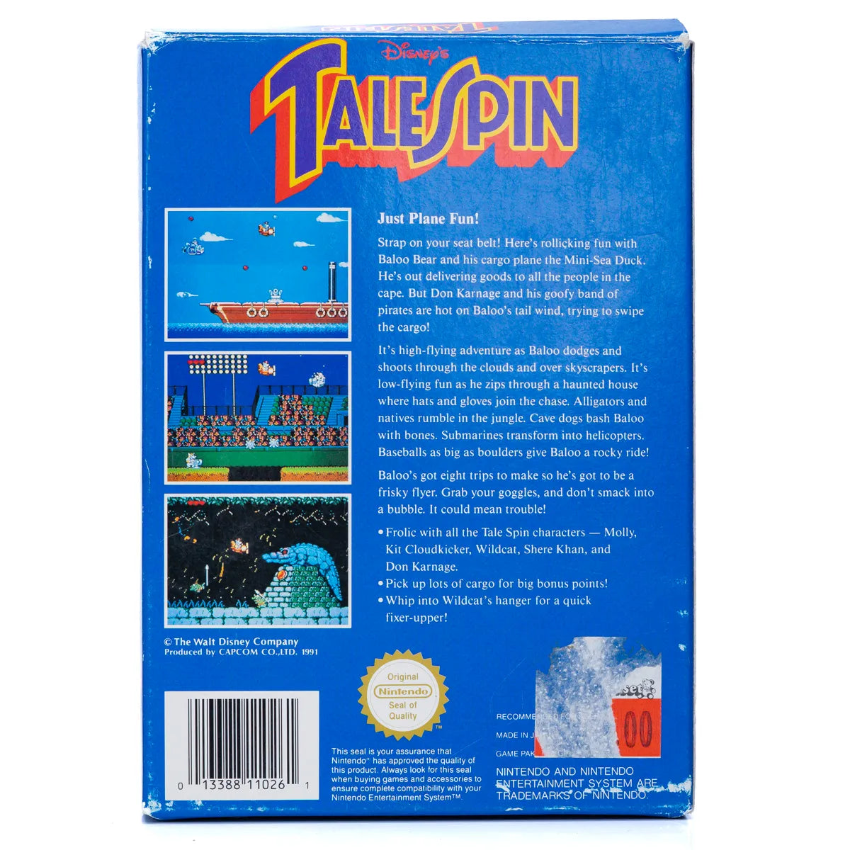 Disney's TaleSpin - NES spill (I Eske) - Retrospillkongen