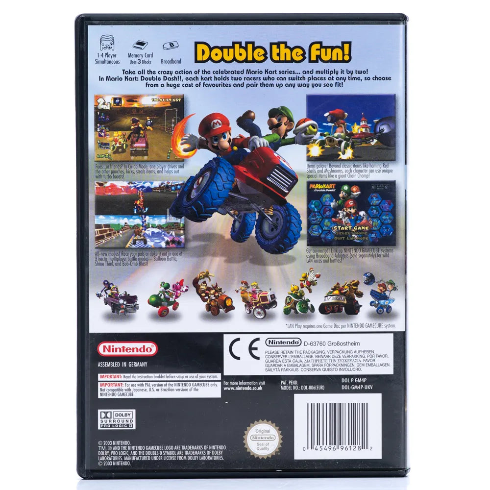 Mario Kart Double Dash!! + The Legend of Zelda Collector's Edition - GameCube spill - Retrospillkongen