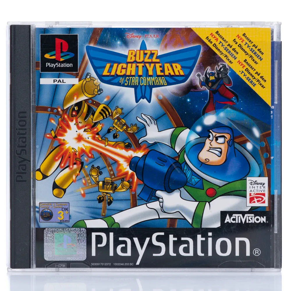 Buzz Lightyear of Star Command - PS1 spill - Retrospillkongen