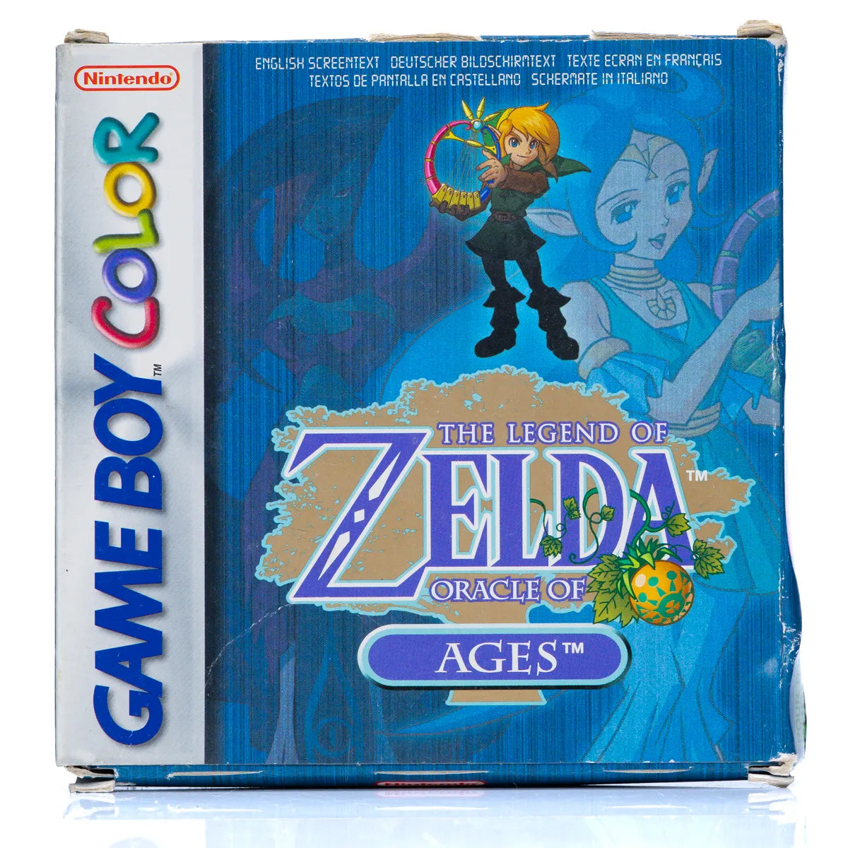 The Legend of Zelda: Oracle of Ages - GBC spill (Komplett i eske) - Retrospillkongen