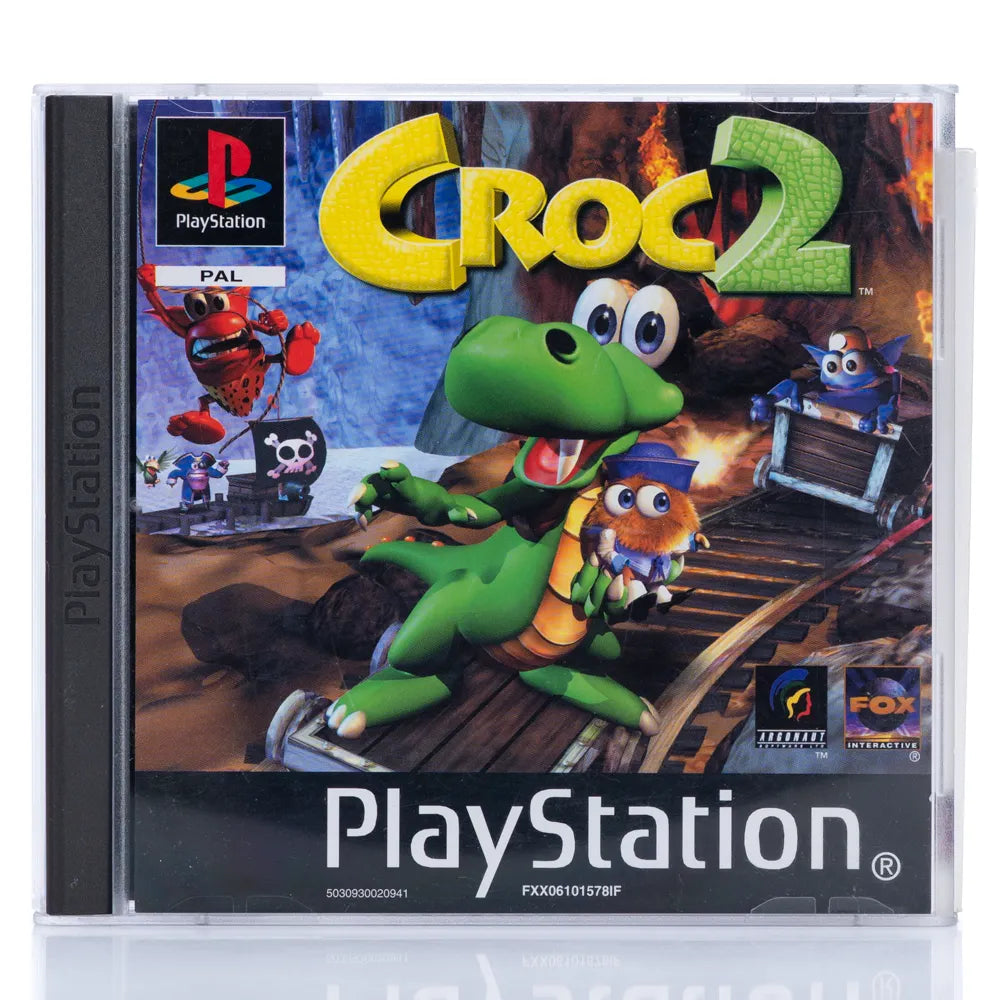 Croc 2 - PS1 spill - Retrospillkongen