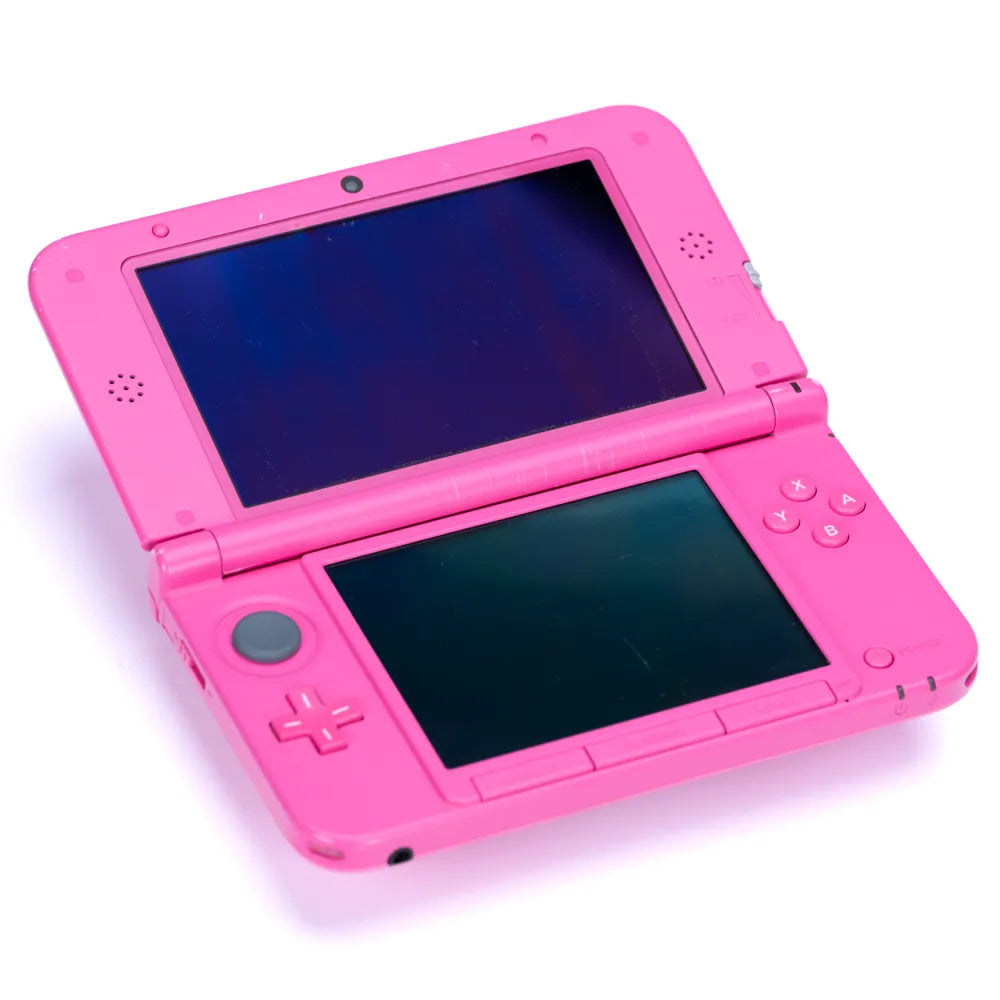 Nintendo 3DS XL Rosa Konsoll m/Strømadapter