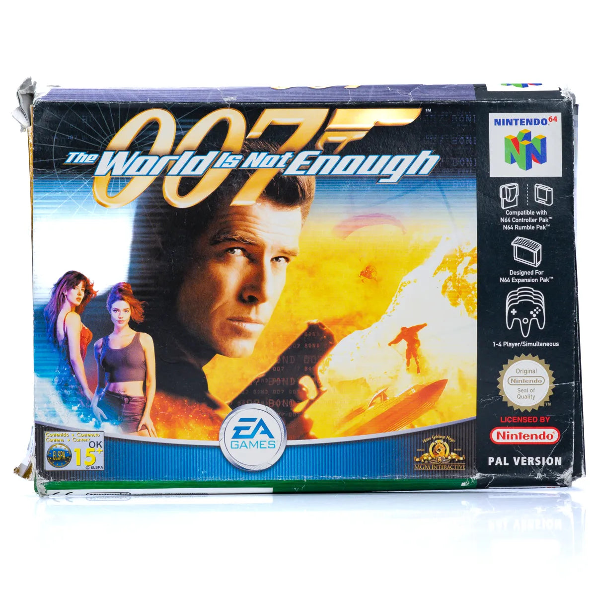 007 The World Is Not Enough - N64 spill (I eske) - Retrospillkongen