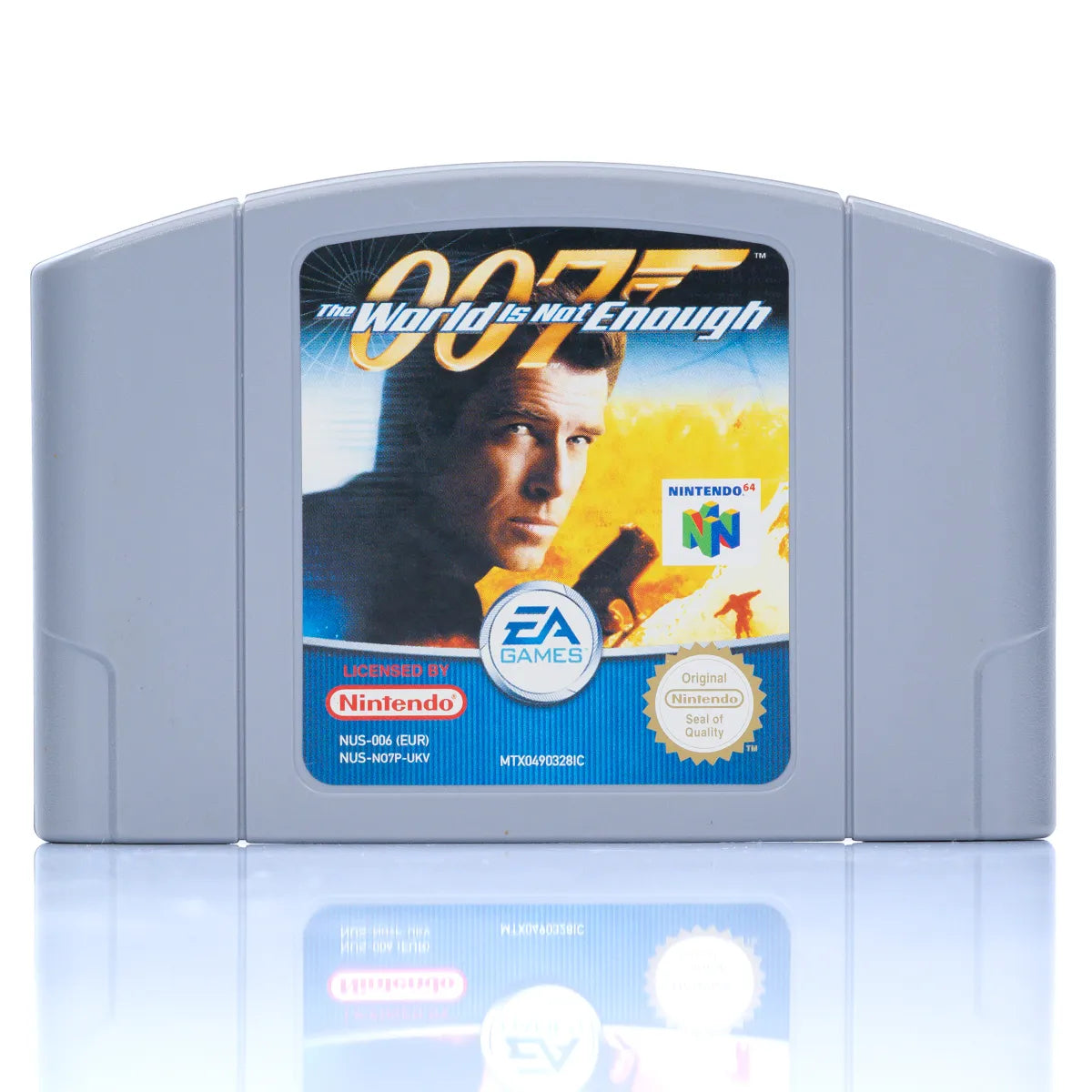 007 The World Is Not Enough - N64 spill (I eske) - Retrospillkongen