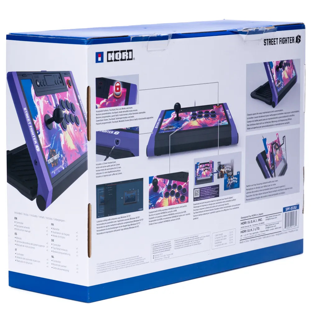 Hori Fighting Stick α (Street Fighter 6) for PS5 i Eske