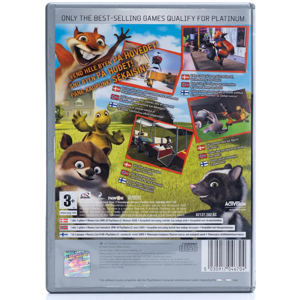 Over Hekken | Over the Hedge - PS2 spill