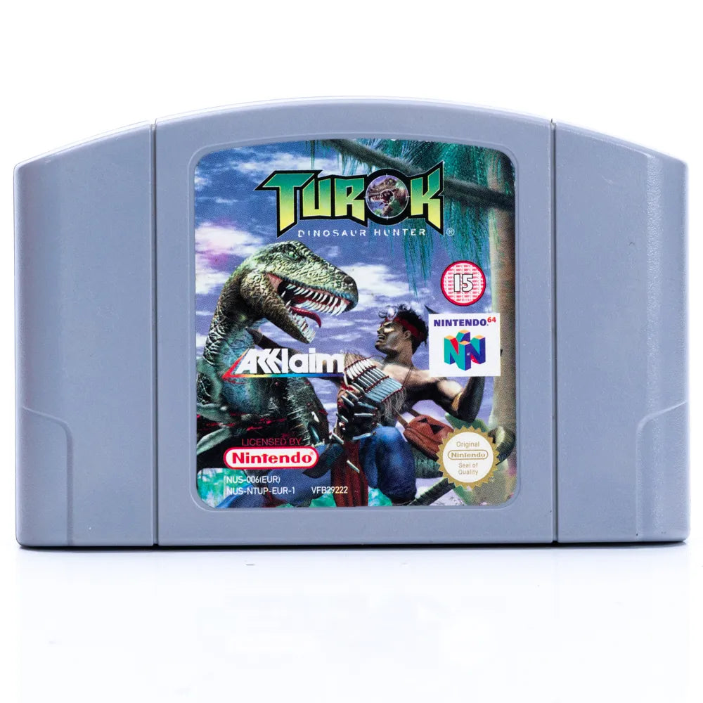 Turok: Dinosaur Hunter - N64 spill - Retrospillkongen
