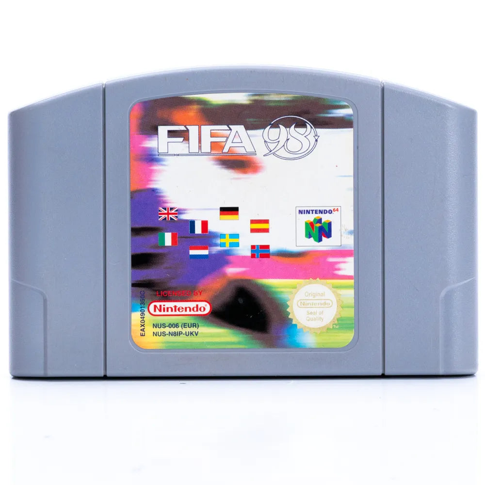 FIFA 98: Road to World Cup - N64 spill - Retrospillkongen