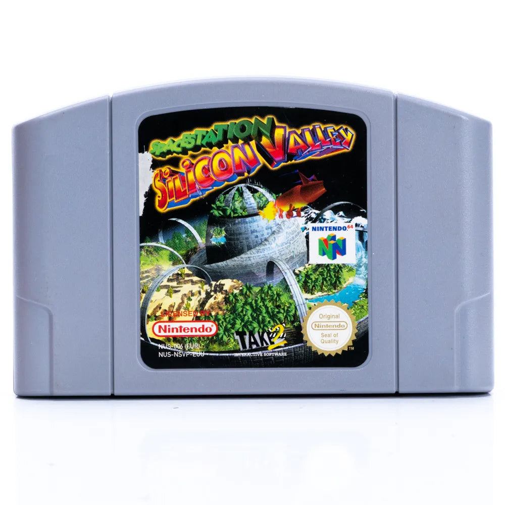 SpaceStation Silicon Valley - N64 spill - Retrospillkongen