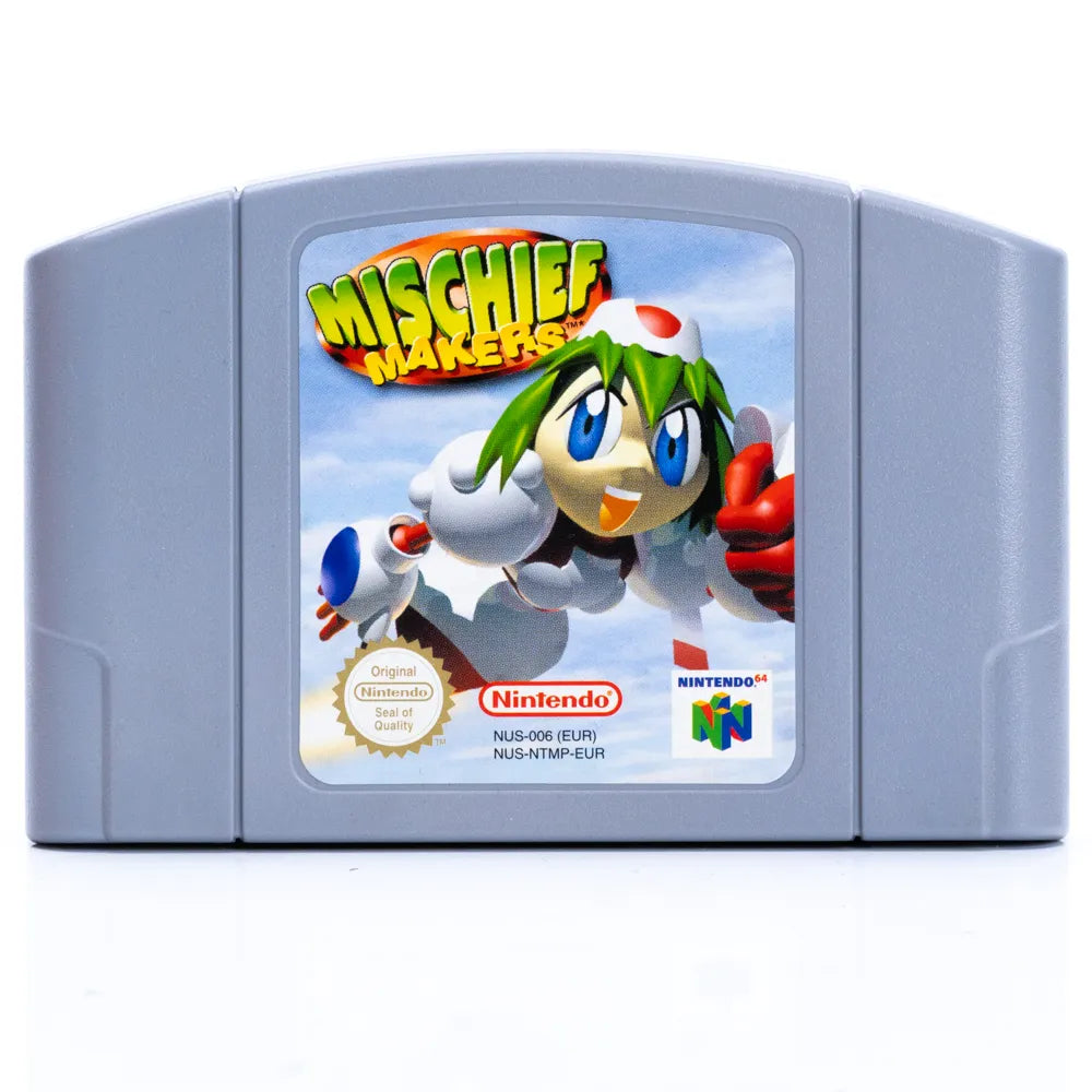 Mischief Makers - N64 spill - Retrospillkongen