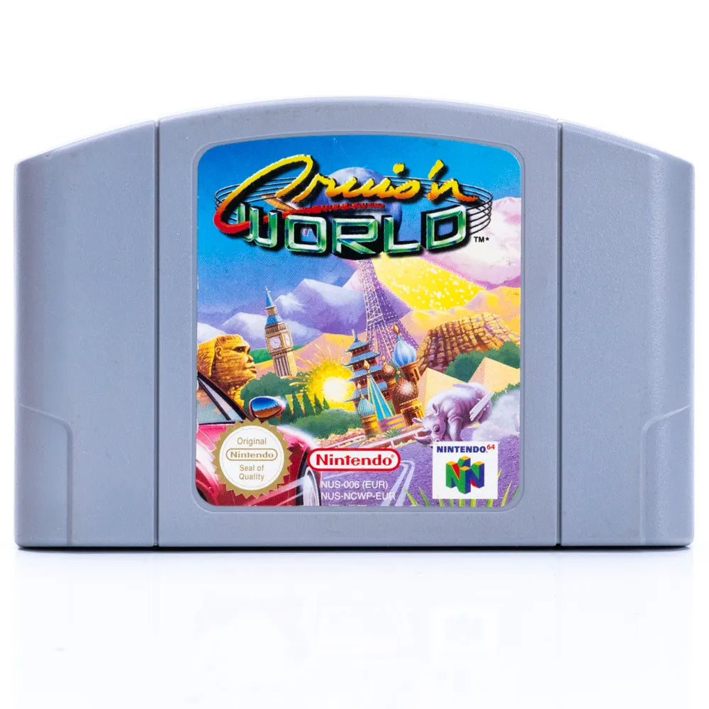 Cruis’n World - N64 spill - Retrospillkongen