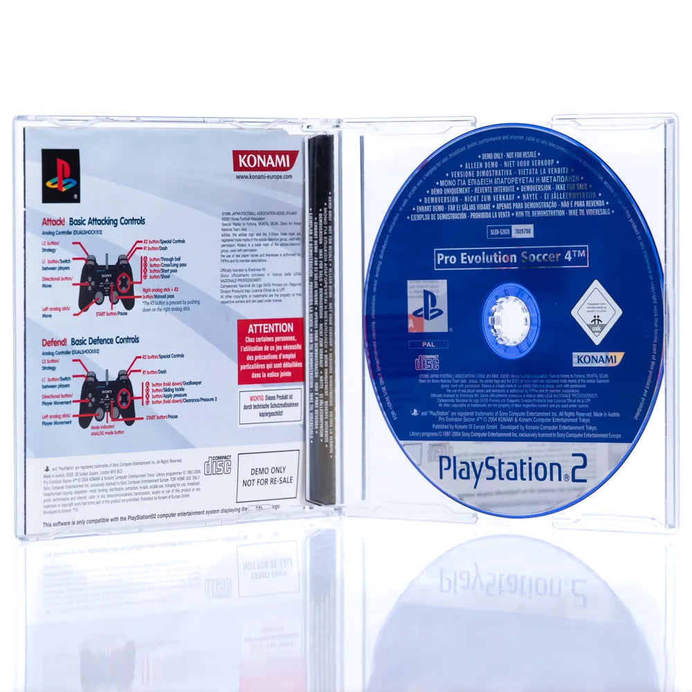 Pro Evolution Soccer 4 - PS2 spill - Retrospillkongen