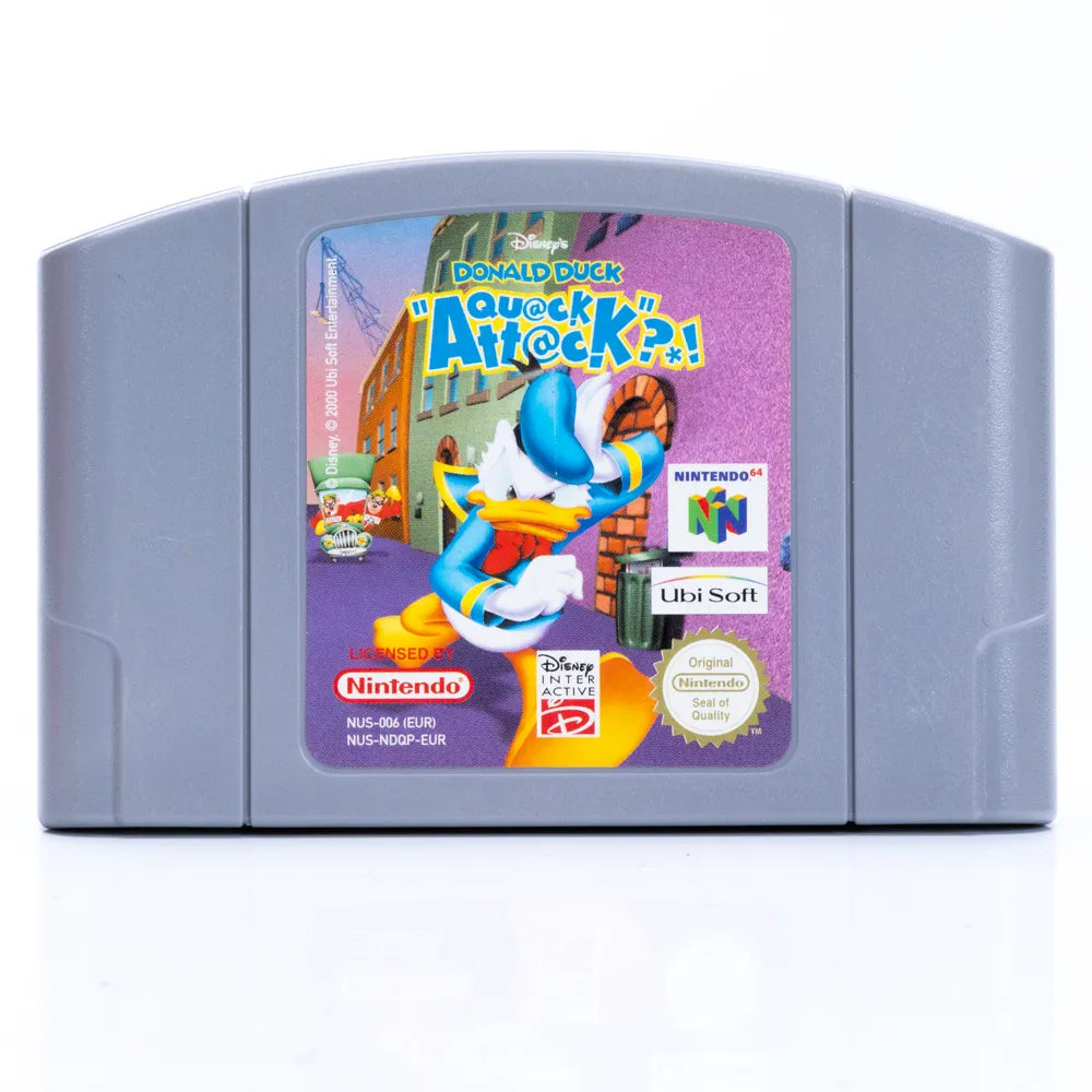 Donald Duck: Quack Attack - N64 spill - Retrospillkongen