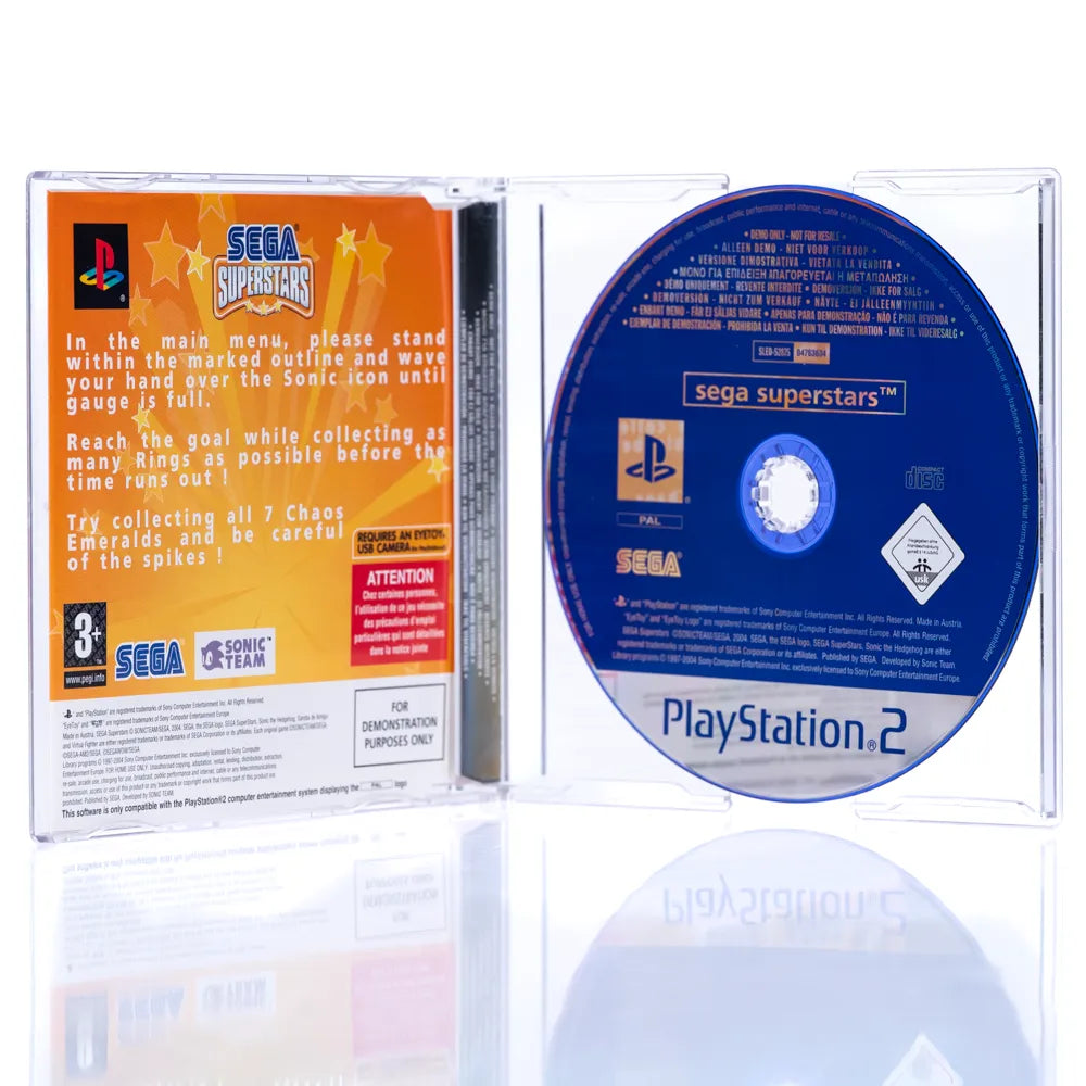 SEGA SuperStars - PS2 spill - Retrospillkongen