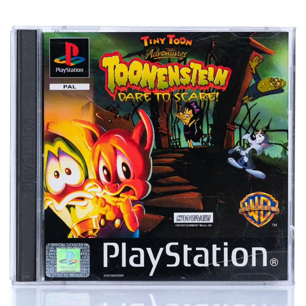Toonstein: Dare to Scare - PS1 spill - Retrospillkongen