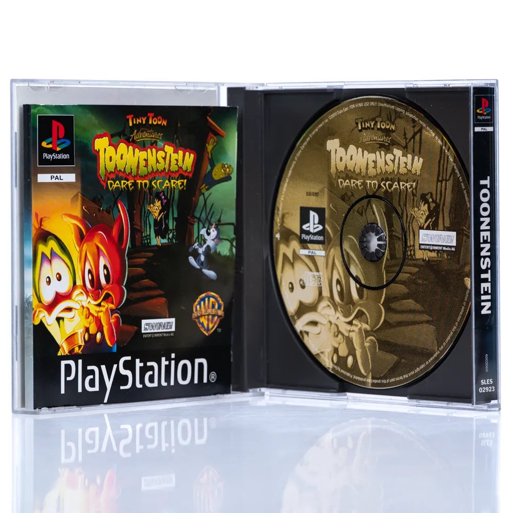 Toonstein: Dare to Scare - PS1 spill - Retrospillkongen