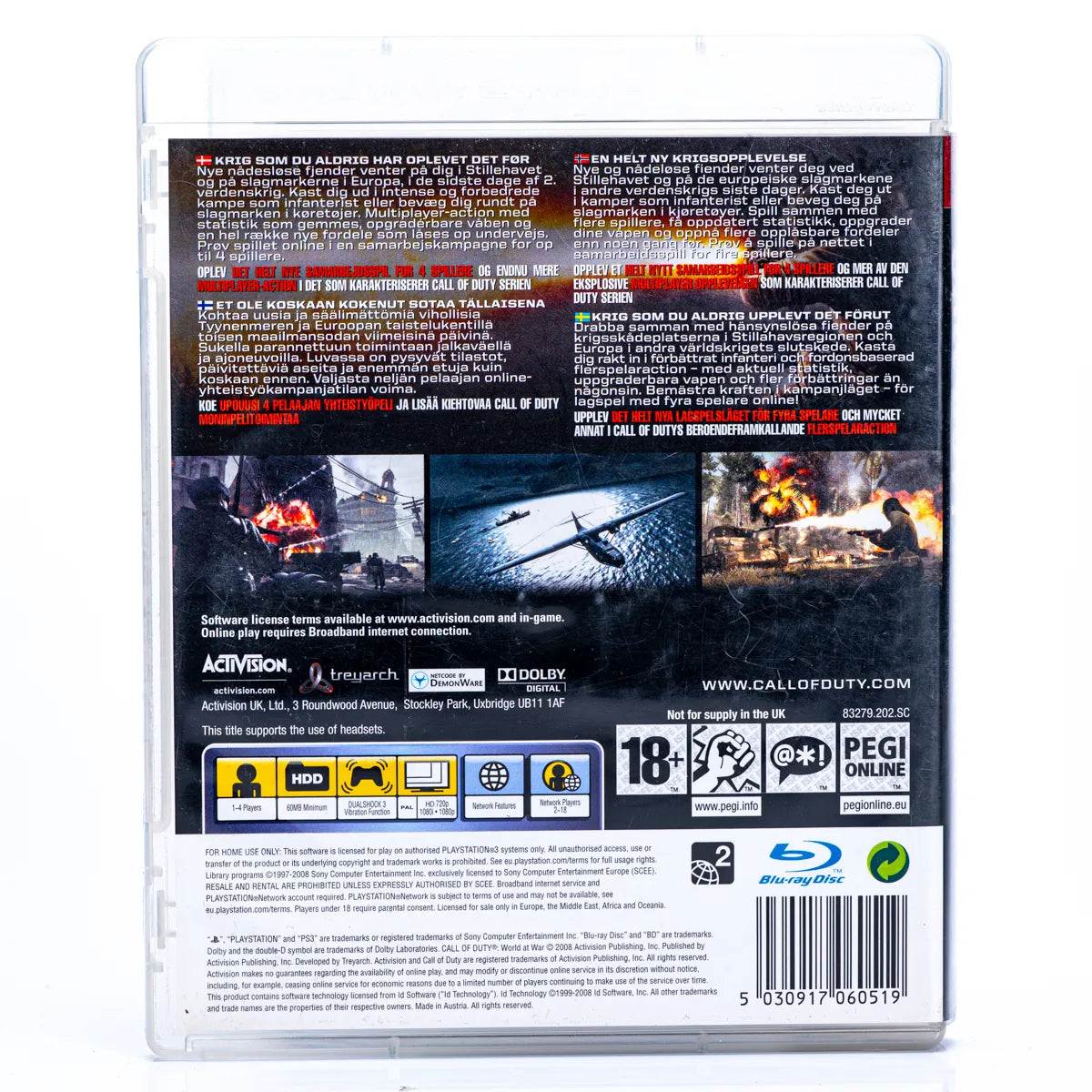Call of Duty: World at War - PS3 spill - Retrospillkongen