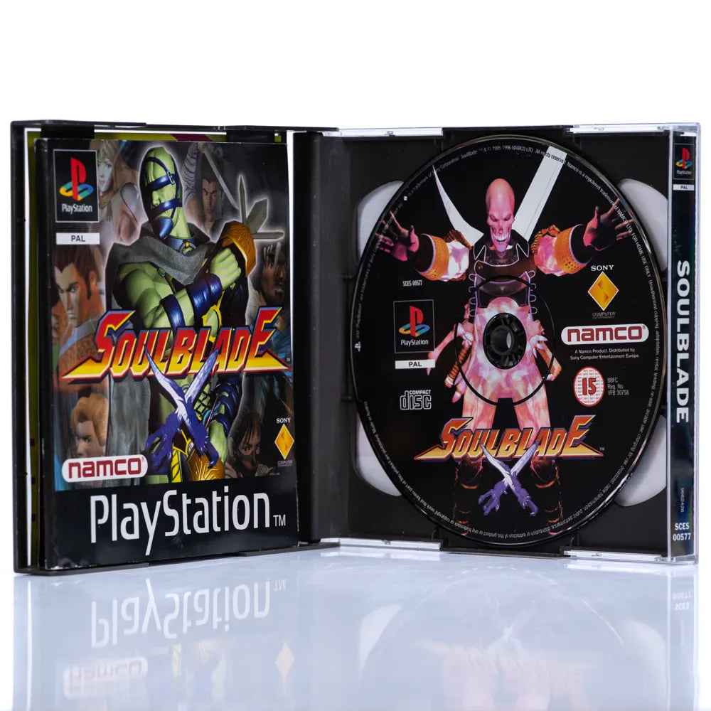 Soul Blade - PS1 spill - Retrospillkongen