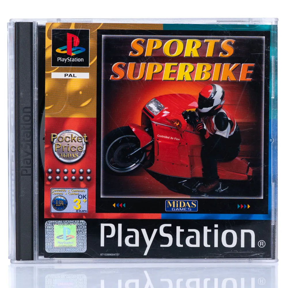 Sports Superbike - PS1 spill - Retrospillkongen