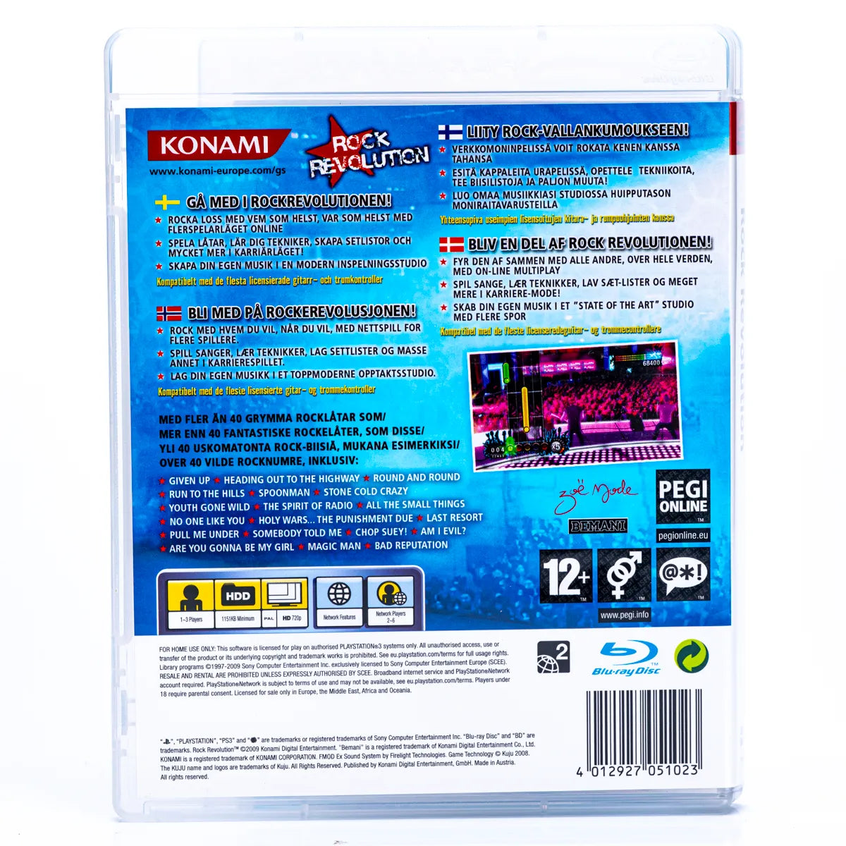 Rock Revolution - PS3 spill - Retrospillkongen