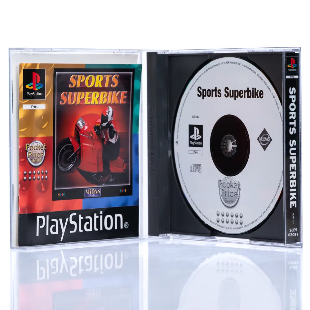 Sports Superbike - PS1 spill - Retrospillkongen