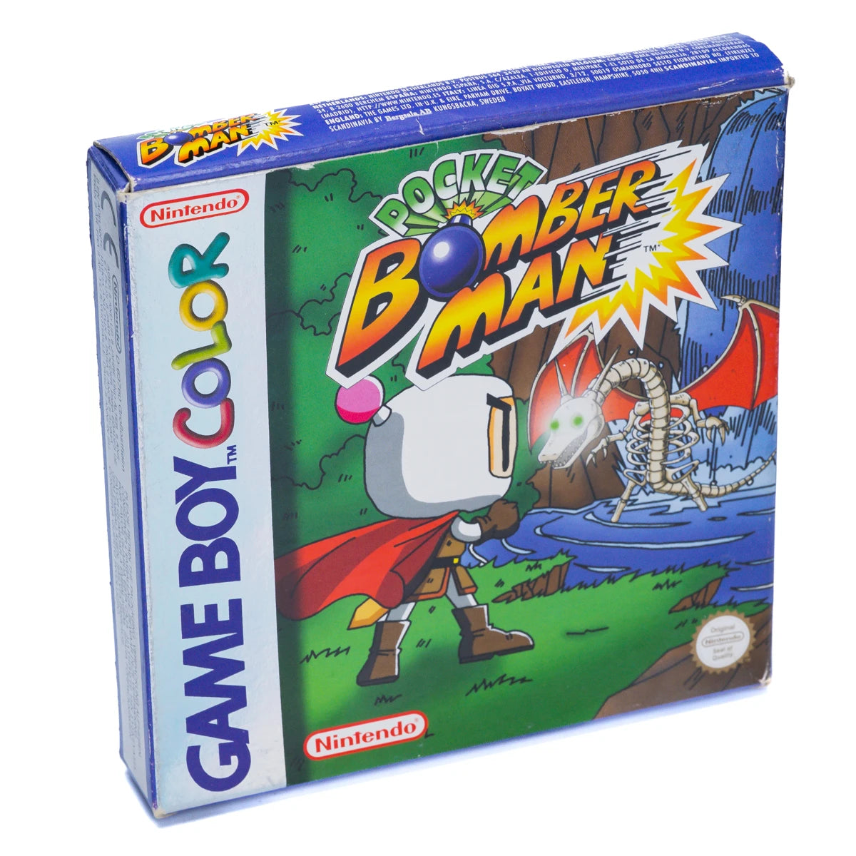 Pocket Bomberman - GBC spill (i Eske) - Retrospillkongen