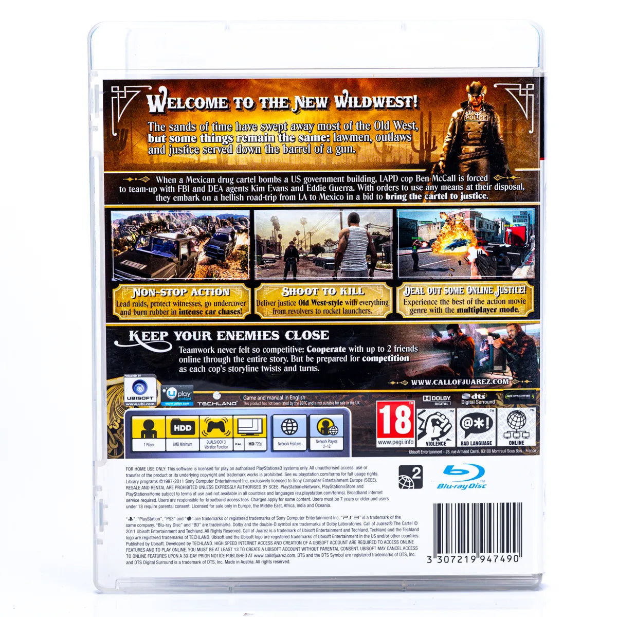Call of Juarez: The Cartel - PS3 spill - Retrospillkongen