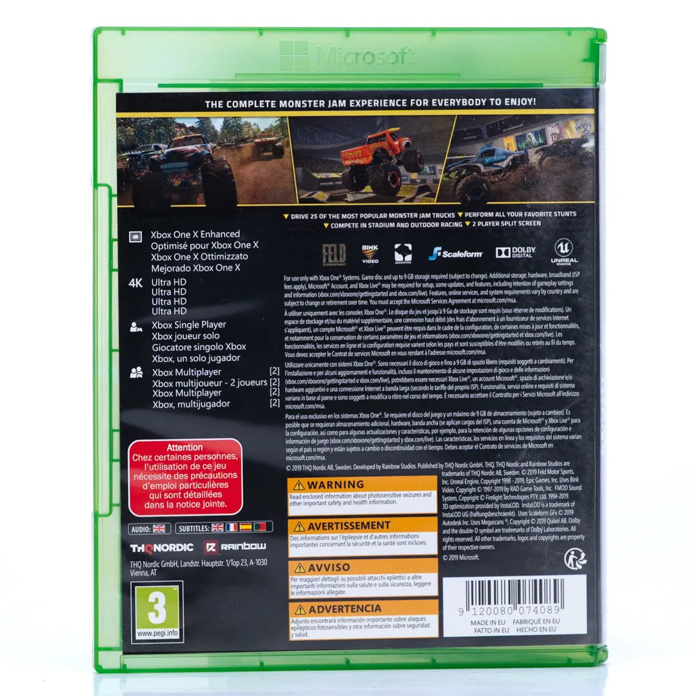 Monster Jam Steel Titans - Xbox One spill - Retrospillkongen