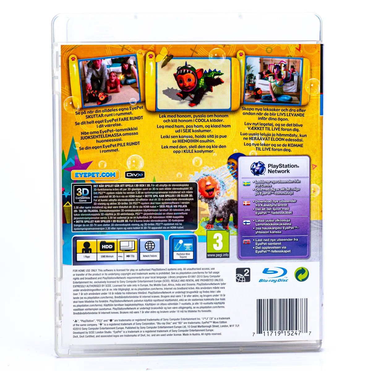 EyePet: Move Edition Upgrade - PS3 Spill - Retrospillkongen